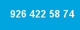 926 422 58 74